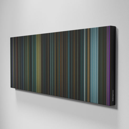 Side view of Buff's of Suicide Squad Frome on the wall