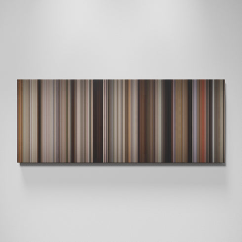 The Devil Wears Prada movie canvas wall art - color palette print