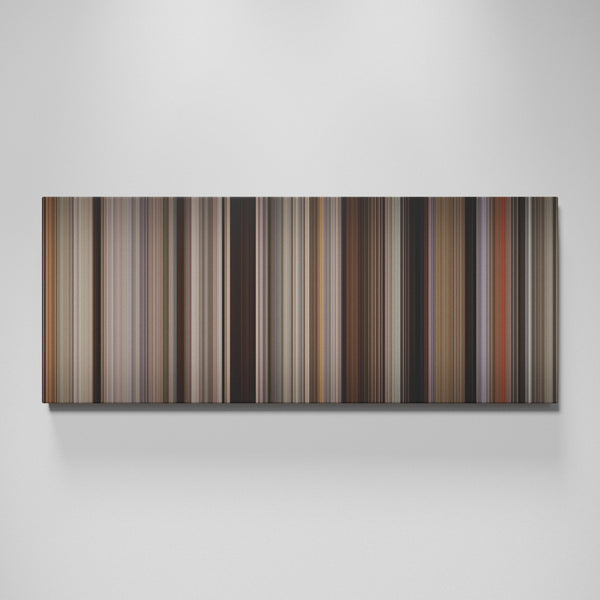 The Devil Wears Prada movie canvas wall art - color palette print