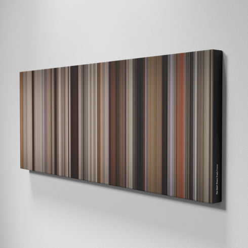 Side view of Buff's of The Devil Wears Prada Frome on the wall