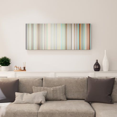 The Girl Who Leapt Through Time canvas print in living room - film wall decor