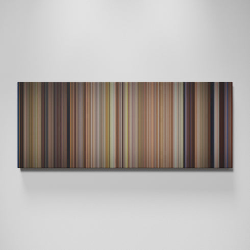 The Parent Trap movie canvas wall art - color palette print