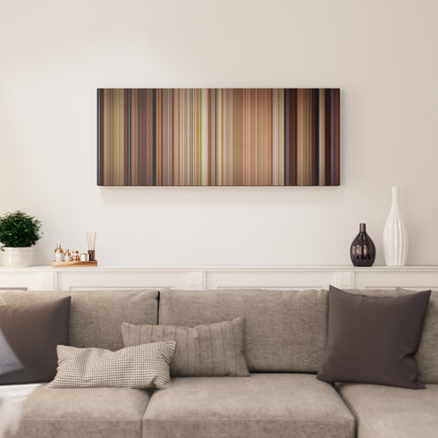 Living room interior with The Parent Trap Frome (1998) on the wall