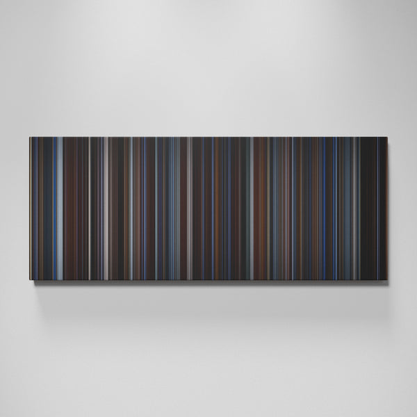 The Prestige movie canvas wall art - color palette print
