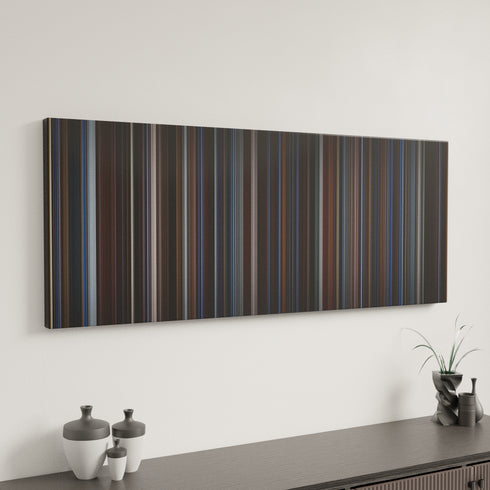 The Prestige canvas art in modern interior - movie color palette