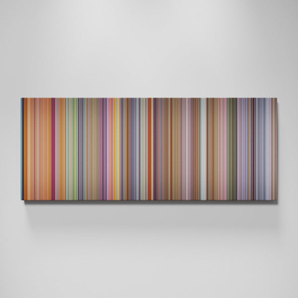 Bee Movie movie canvas wall art - color palette print