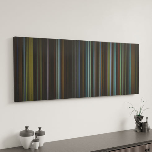 Carol canvas art in modern interior - movie color palette