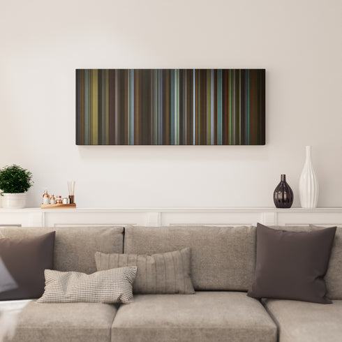 Carol canvas print in living room - film wall decor