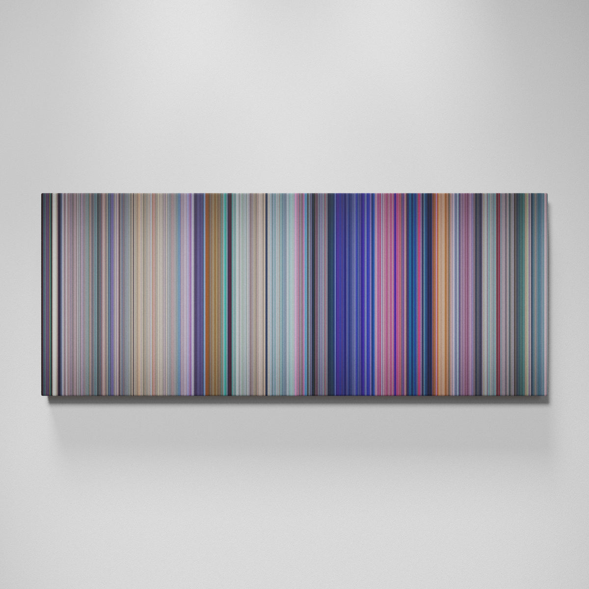 Cinderella movie canvas wall art - color palette print