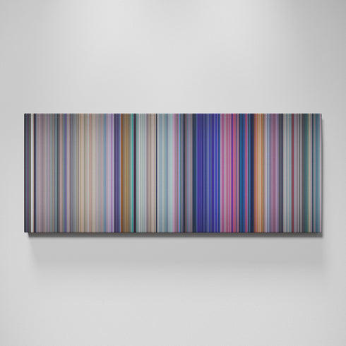 Cinderella movie canvas wall art - color palette print