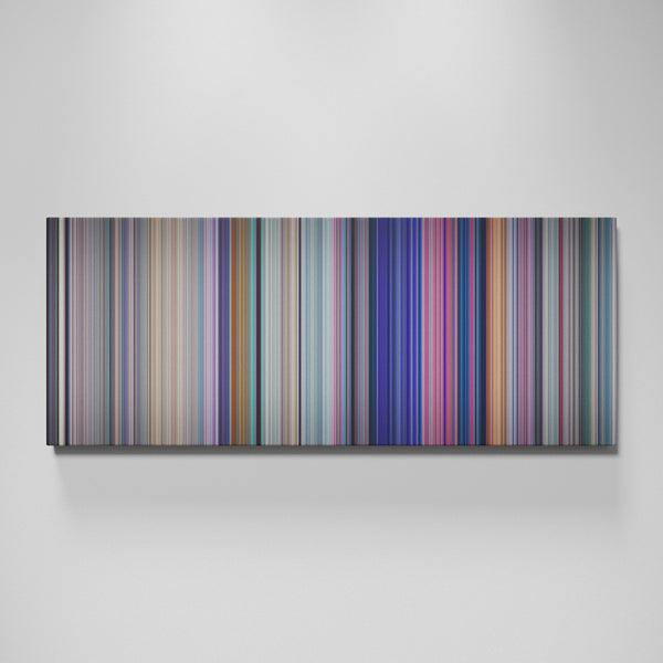 Cinderella movie canvas wall art - color palette print