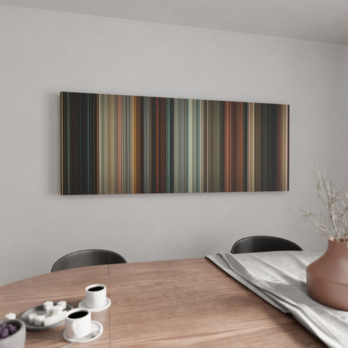 Drive canvas wall art in kitchen - movie decor