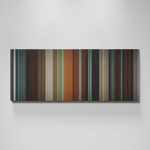 Garden State movie canvas wall art - color palette print
