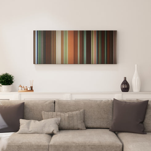 Garden State canvas print in living room - film wall decor