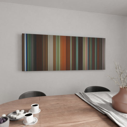 Garden State canvas wall art in kitchen - movie decor