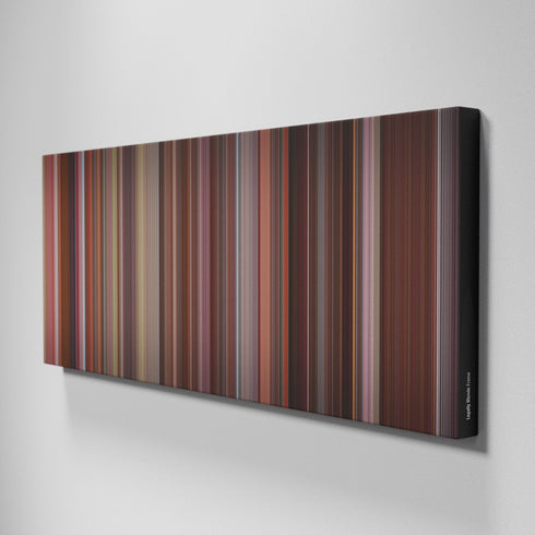 Side view of Buff's of Legally Blonde Frome on the wall