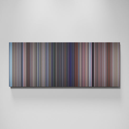 My Blue Heaven movie canvas wall art - color palette print