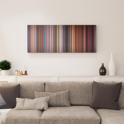 Peter Pan canvas print in living room - film wall decor
