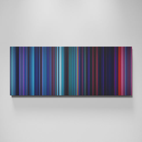 Pocahontas movie canvas wall art - color palette print