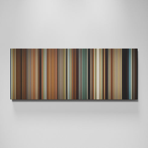 Pride & Prejudice movie canvas wall art - color palette print