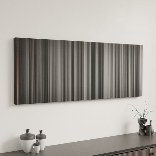 Minimal interior design with Schindler's List Frome on the wall