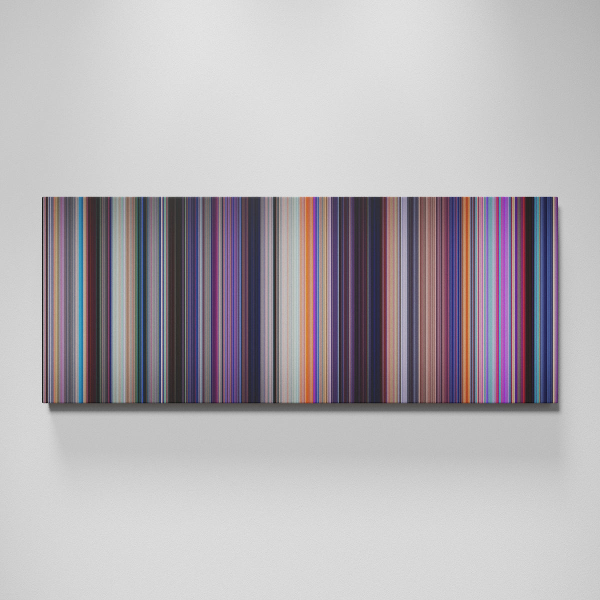 Spider-Man: Into the Spider-Verse movie canvas wall art - color palette print