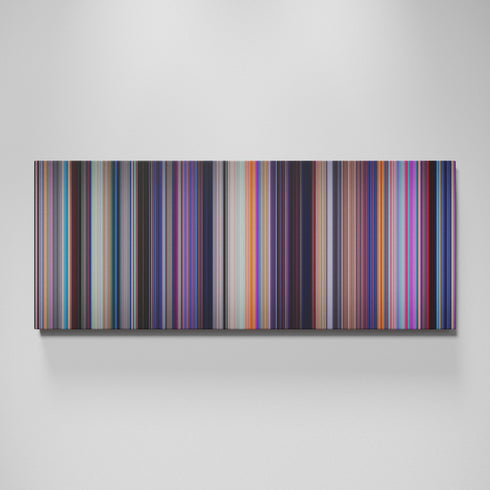 Spider-Man: Into the Spider-Verse movie canvas wall art - color palette print
