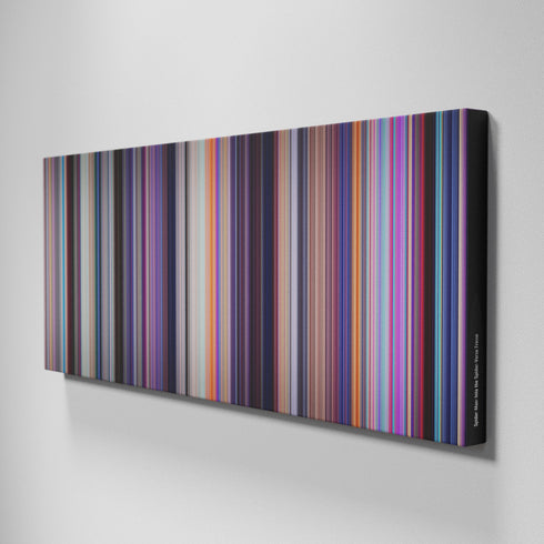 Side view of Buff's of Spider-Man: Into the Spider-Verse Frome on the wall