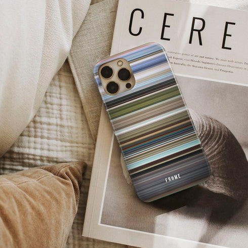 surf's up Frome phone case next to interior items