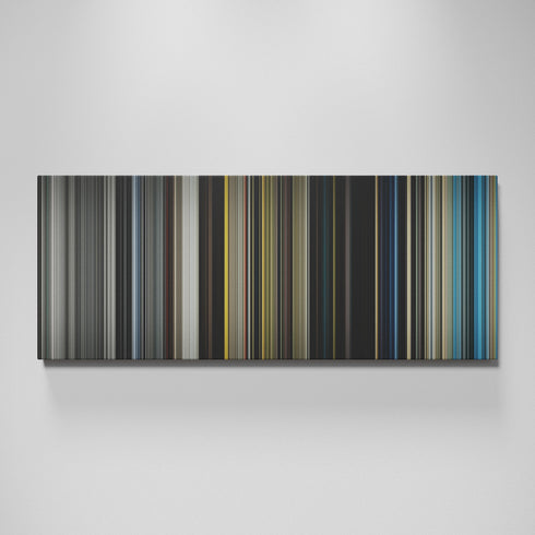 The Giver movie canvas wall art - color palette print