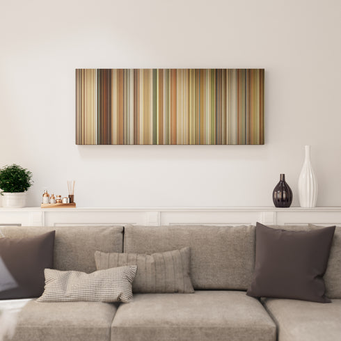 Living room interior with The Queen Frome on the wall