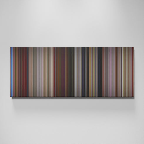 13 Going on 30 movie canvas wall art - color palette print