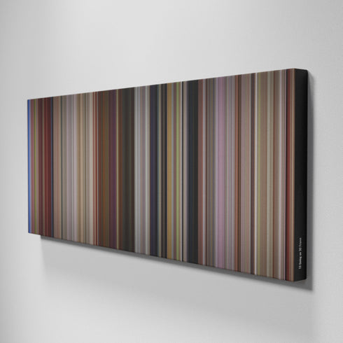 Side view of Buff's of 13 Going on 30 Frome on the wall