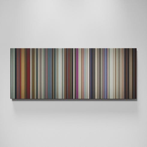 A Star is Born movie canvas wall art - color palette print