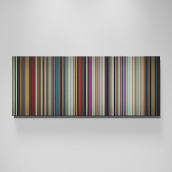 A Star is Born movie canvas wall art - color palette print