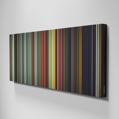 Side view of Buff's of Ad Astra Frome on the wall