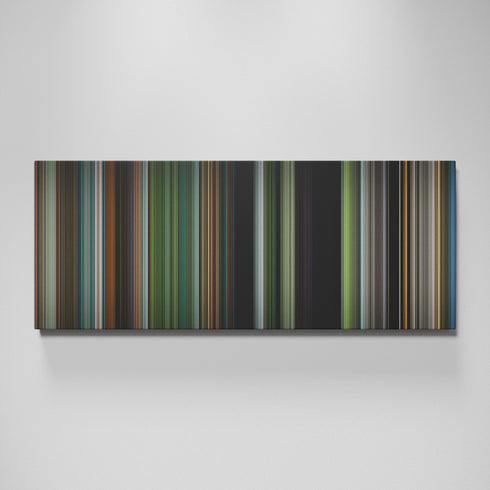 Annihilation movie canvas wall art - color palette print