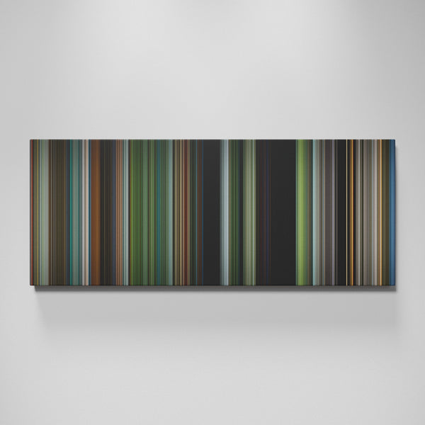 Annihilation movie canvas wall art - color palette print