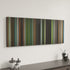 Annihilation canvas art in modern interior - movie color palette
