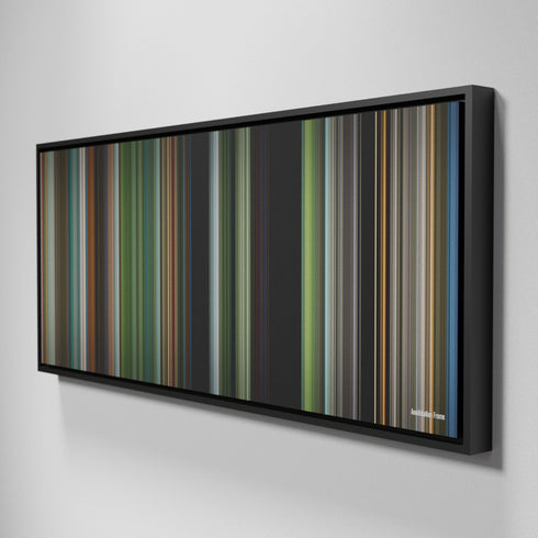 Side view of Framed Buff's of Annihilation Frome on the wall