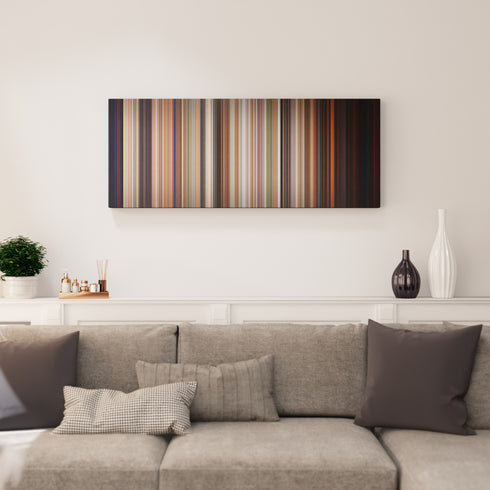 Edward Scissorhands canvas print in living room - film wall decor