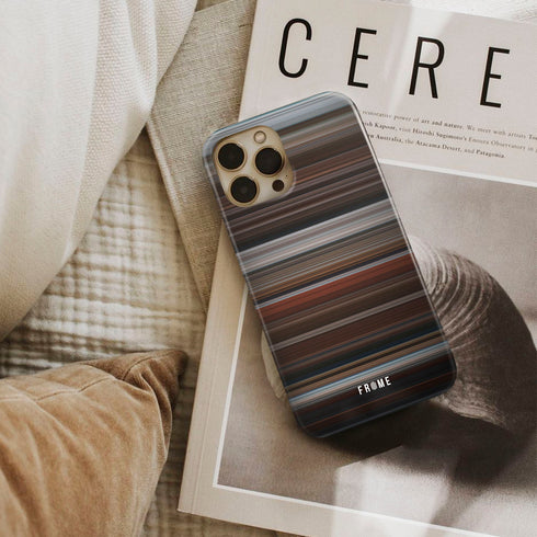 fifty shades of grey Frome phone case next to interior items