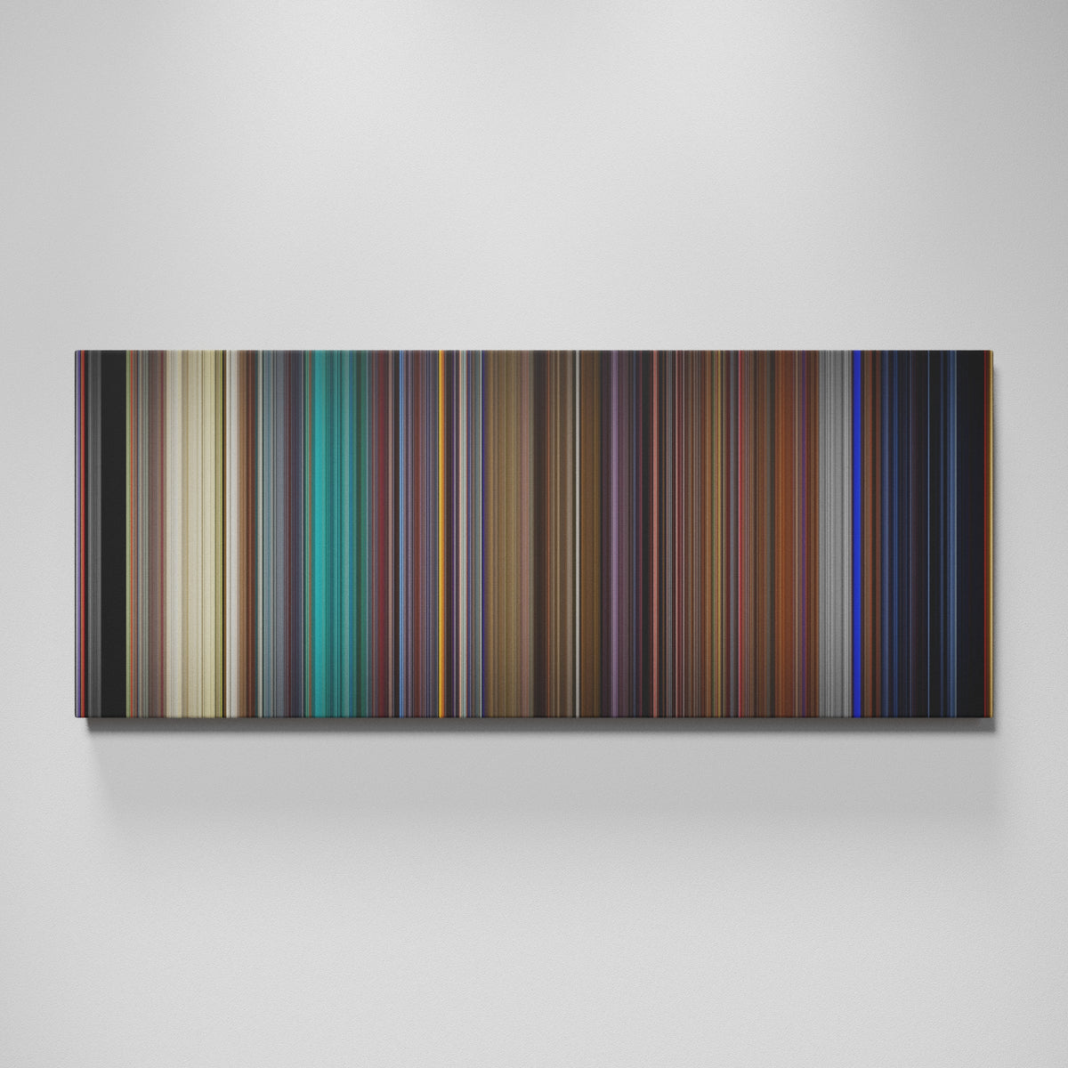 Kill Bill: Vol. 1 movie canvas wall art - color palette print