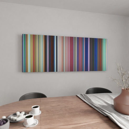 Kitchen with Moana Frome on the wall