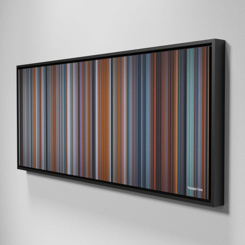 Passengers movie canvas art - framed wall print