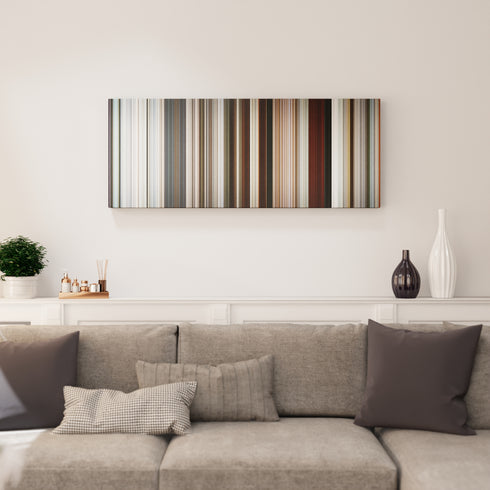 Rango canvas print in living room - film wall decor