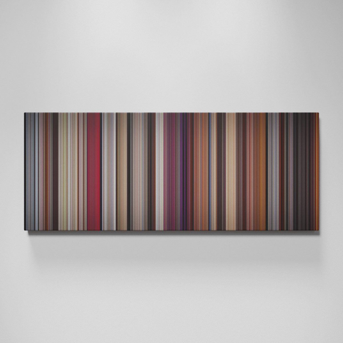 Scarface movie canvas wall art - color palette print