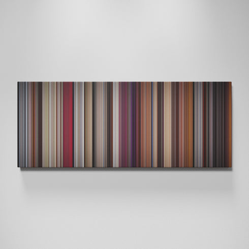Scarface movie canvas wall art - color palette print