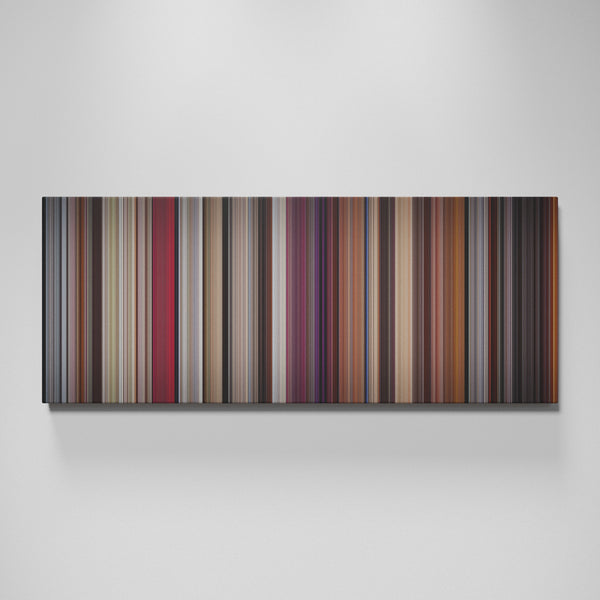 Scarface movie canvas wall art - color palette print