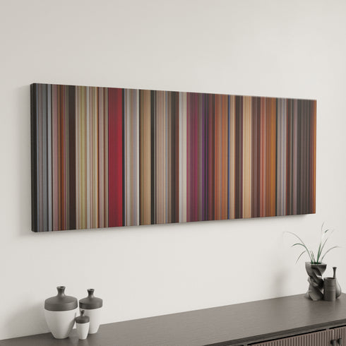 Minimal interior design with Scarface Frome on the wall